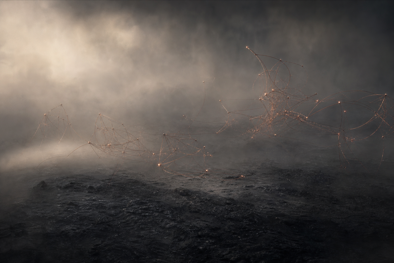 Signal drift — editorial spreads mapping intent across warm paper.